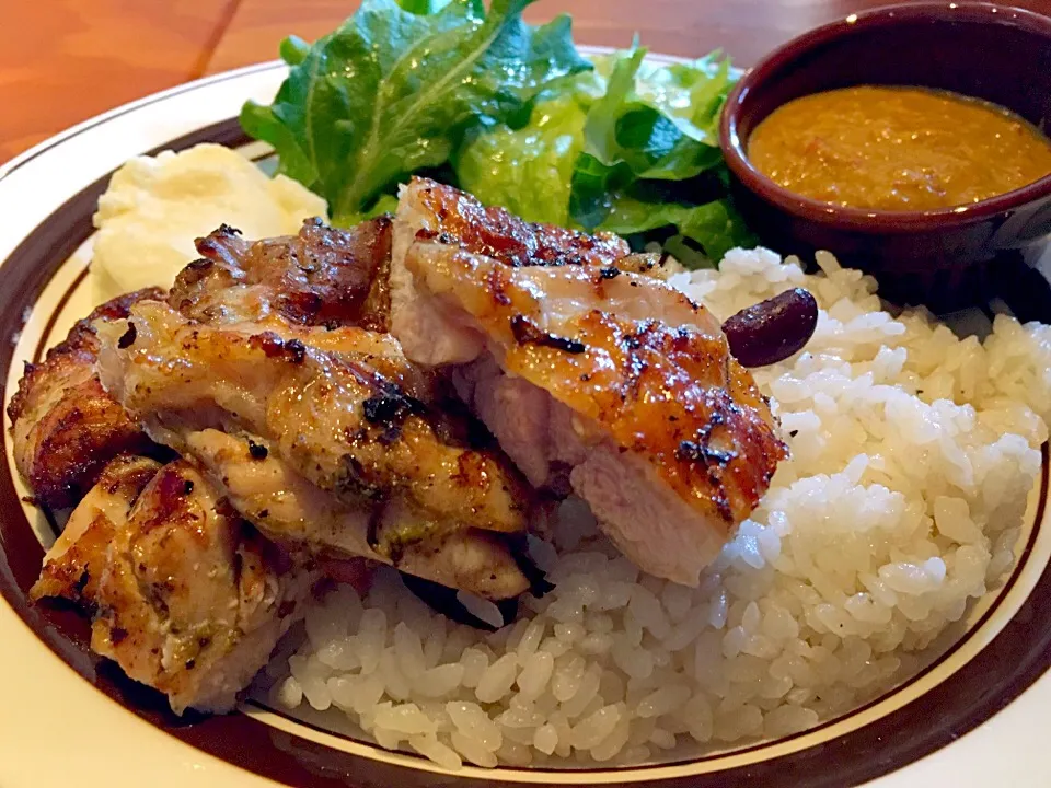 Jerk Chicken and Jamaican Curry|chan mitsuさん