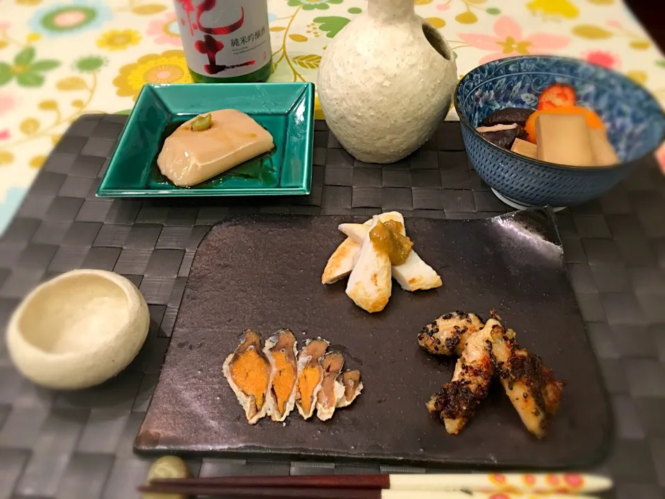 Snapdishの料理写真:連休最終日の晩酌|Yochipyさん