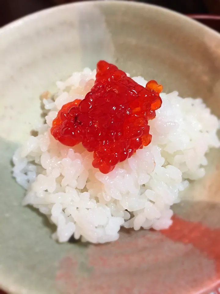 土鍋で炊いたご飯に筋子♡|☆Chai☆さん