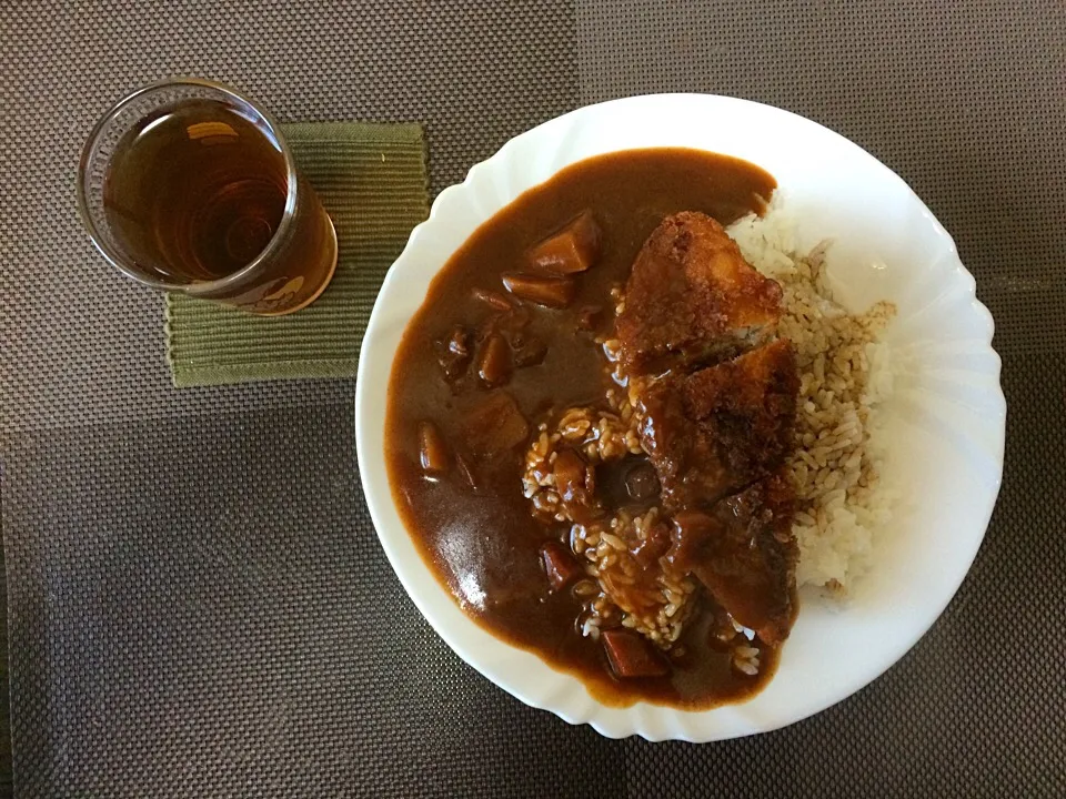 フィッシュフライカレー|ばーさんさん