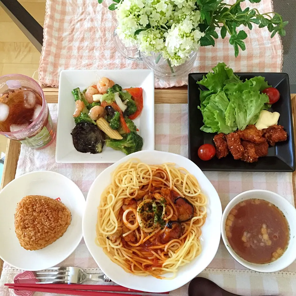 Snapdishの料理写真:3/22❤︎娘の晩ごはん❤︎|Makinsさん