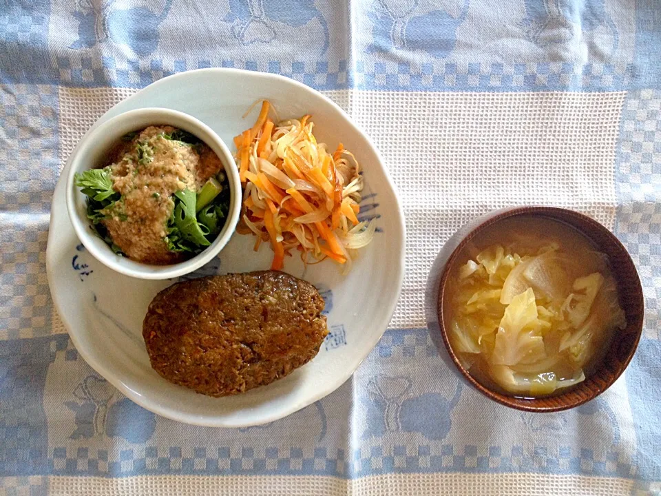 ベジ料理♡牛蒡のステーキ風ご飯|みよさん