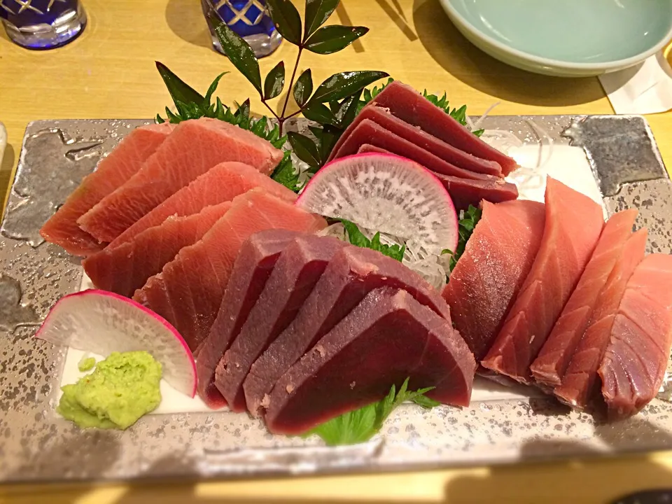 Snapdishの料理写真:インドマグロ刺身|katsumaniaさん