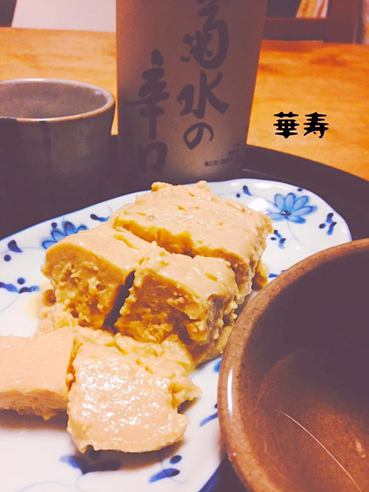 Snapdishの料理写真:醤油麹豆腐|かずきっちんさん