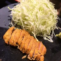 Snapdishの料理写真:牛カツ定食|mnさん