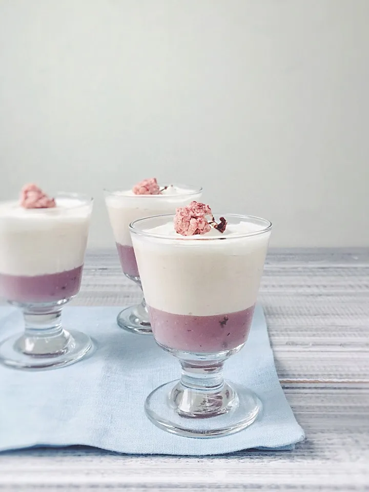 Sakura mizuyoukan,white chocolate and sakura mousse|rick chanさん