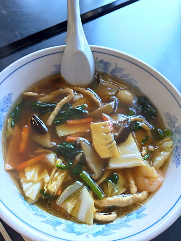 一休の野菜五目あんかけラーメン|もにもにかさん