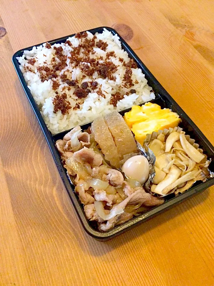 豚肉の照り焼き弁当🍱|meyou..さん