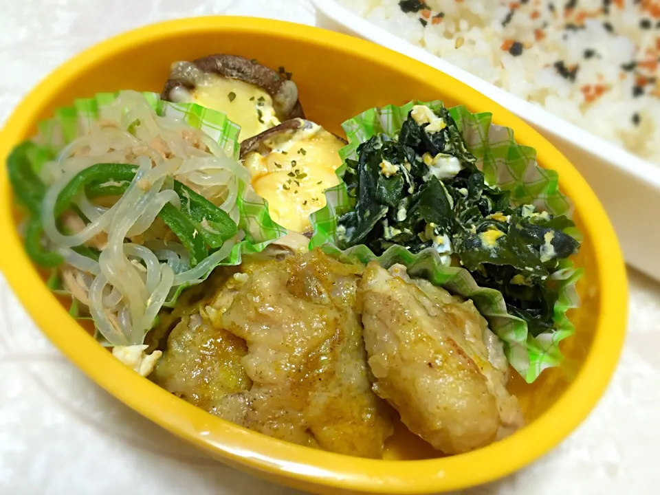 カレーチキン 弁当|ぷっちんさん