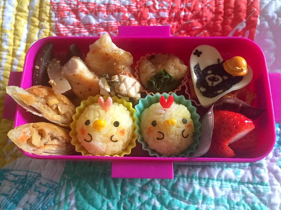 今日こそひよこ弁当！(๑・‿・๑)|cotocotoさん