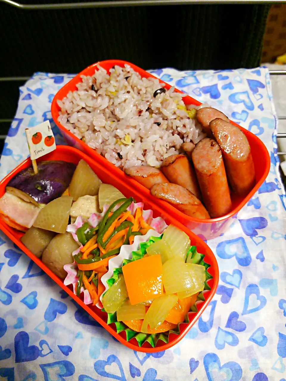 Snapdishの料理写真:今日のお弁当|コモモLOVEさん