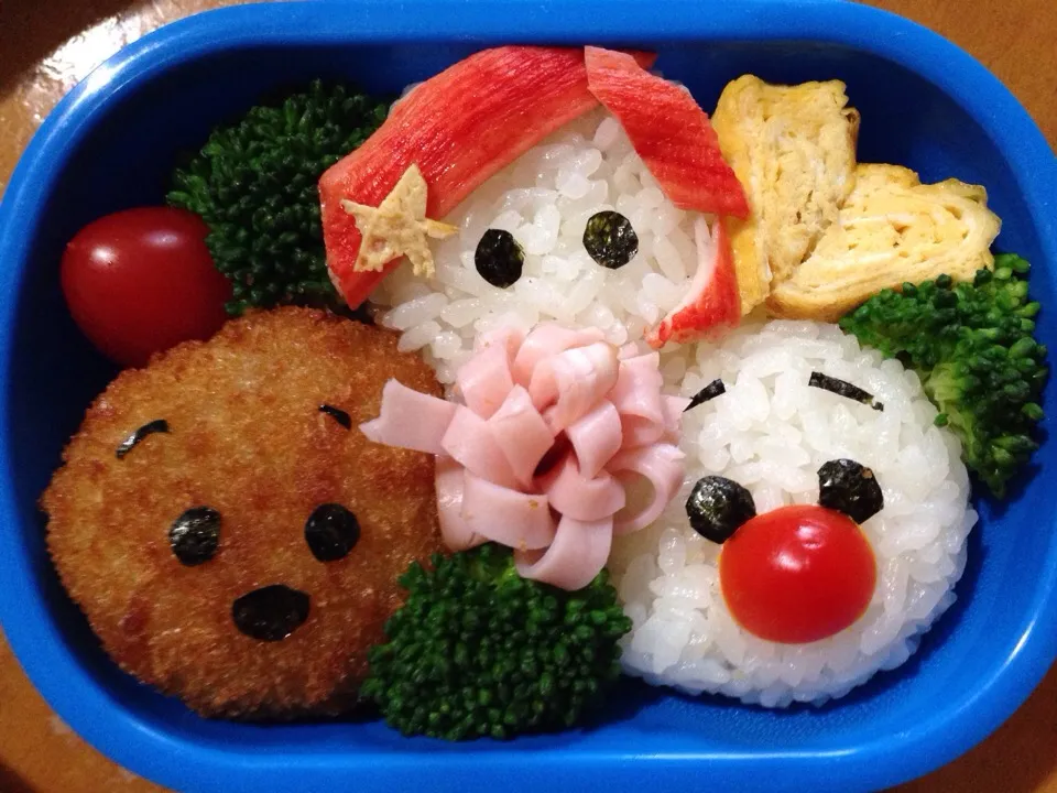 Snapdishの料理写真:ツムツム弁当|いじゅさん