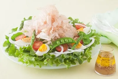春野菜サラダ　マスタードドレッシング|いいだし、いい鰹節。ヤマキさん
