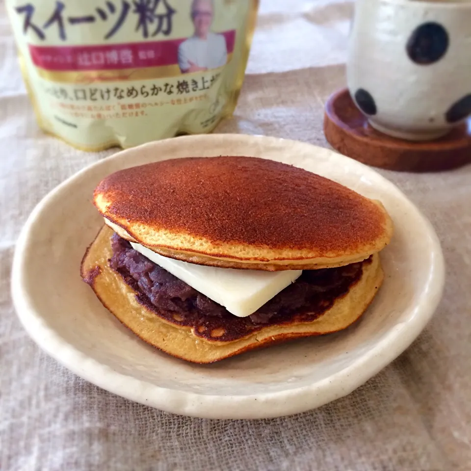 Snapdishの料理写真:あんバターどら焼き♡|sato*さん