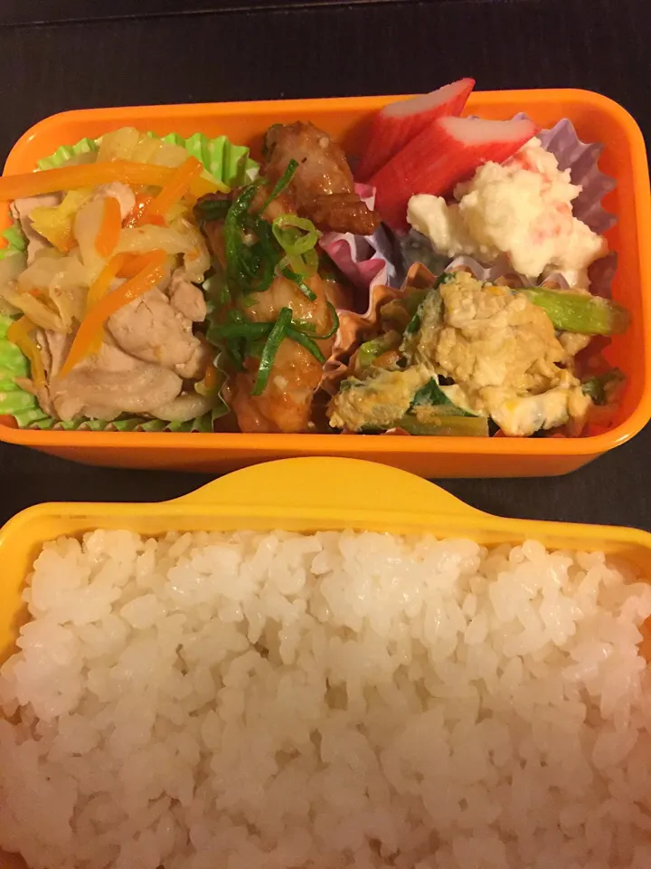 Snapdishの料理写真:今日のお弁当(備忘録)|Eiko Inoueさん