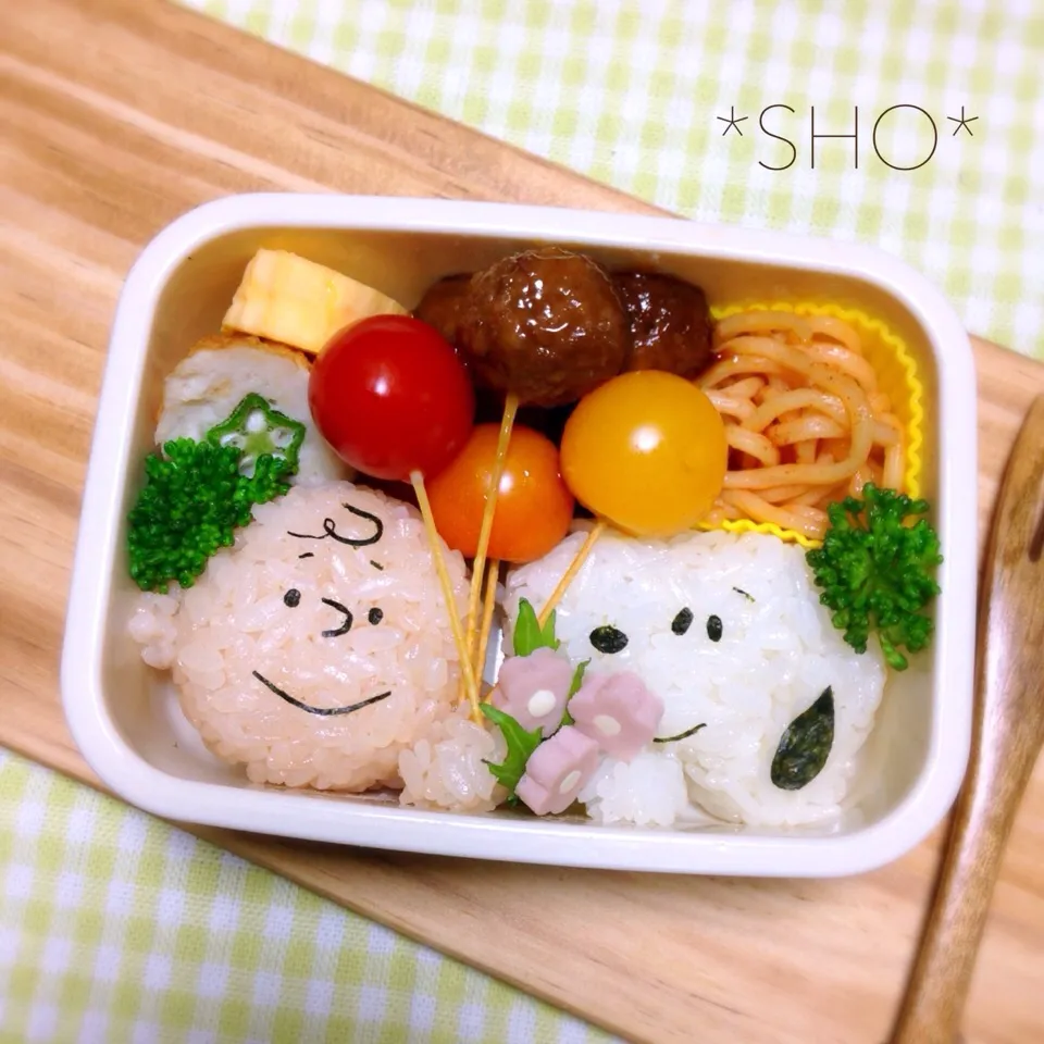 ＊スヌーピー&チャーリーブラウン弁当＊|*SHO*さん