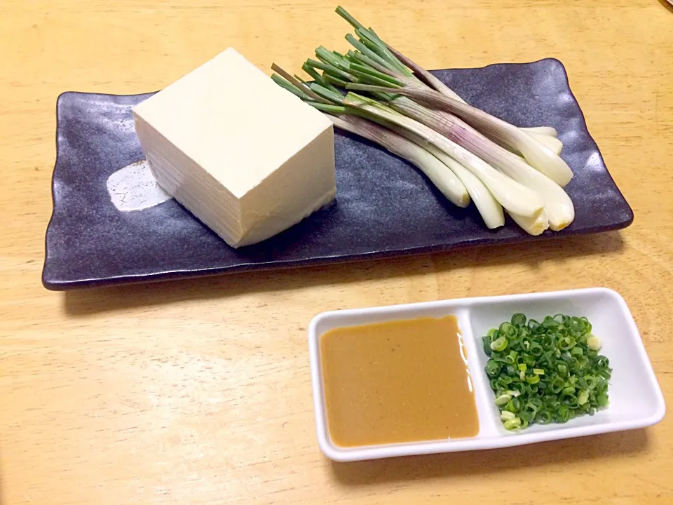 エシャロットと豆腐|関孝敏さん