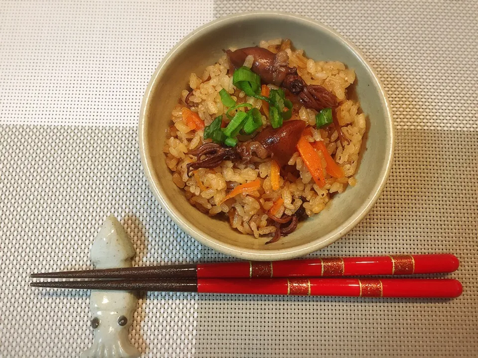 ホタルイカの炊き込みご飯|ともこさん