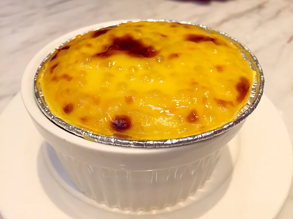 Baked mashed taro sago pudding|Sky Blueさん