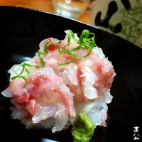 Snapdishの料理写真:相模湾釣 スミヤキ昆布締めすき身