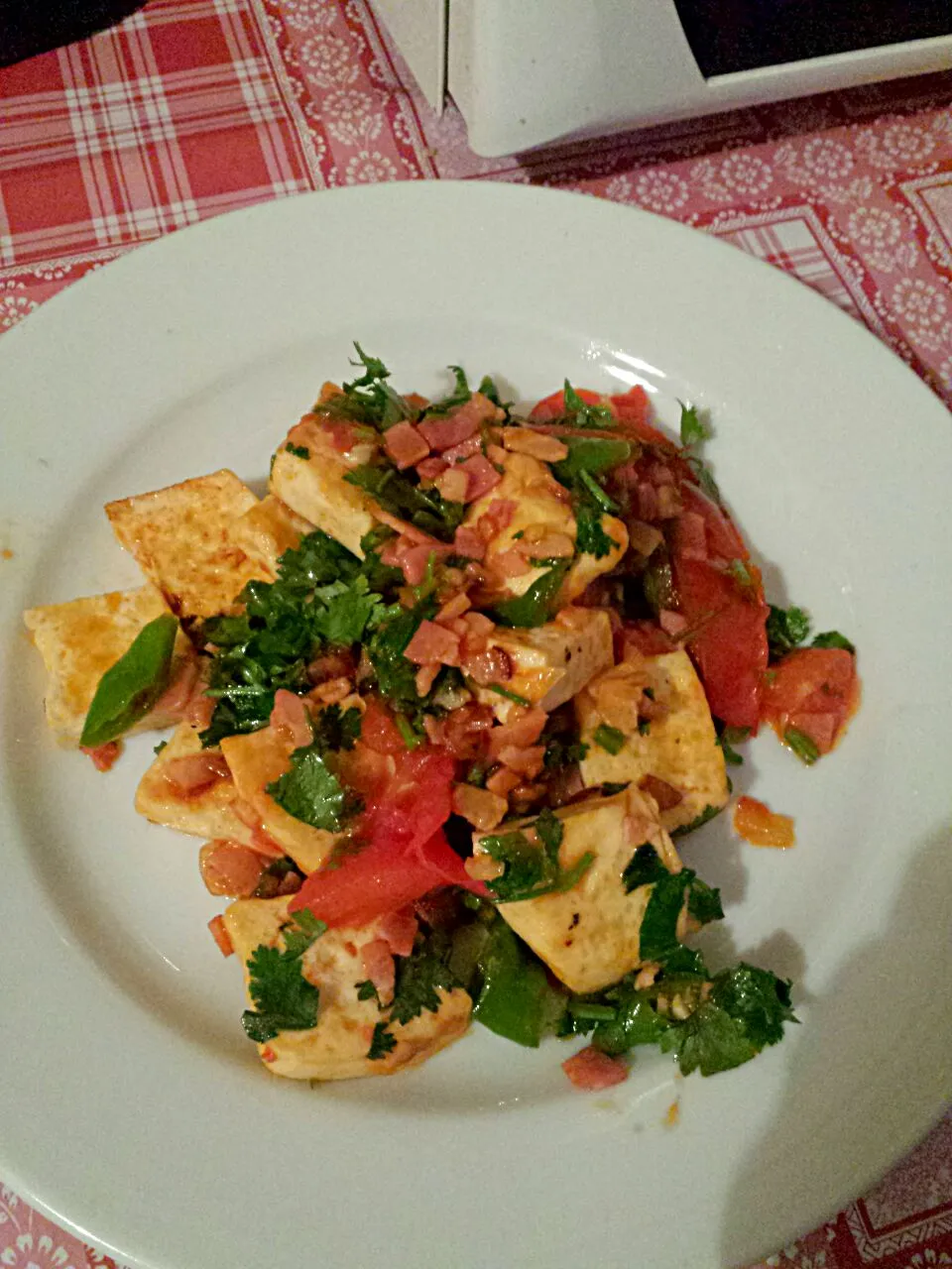 Tofu with bacon|kat leさん