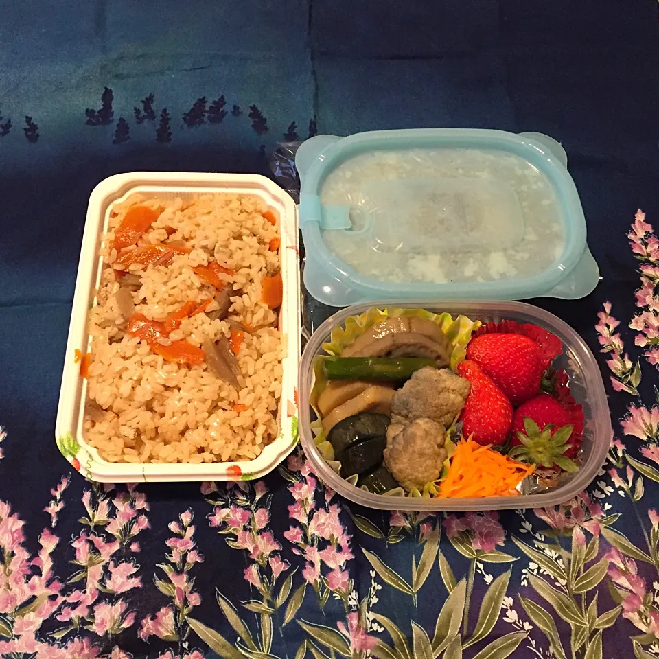 Snapdishの料理写真:ありあわせ弁当|とにおさん