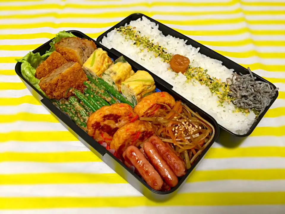 Snapdishの料理写真:🍱本日のパパ弁当🍱|scandimikanさん