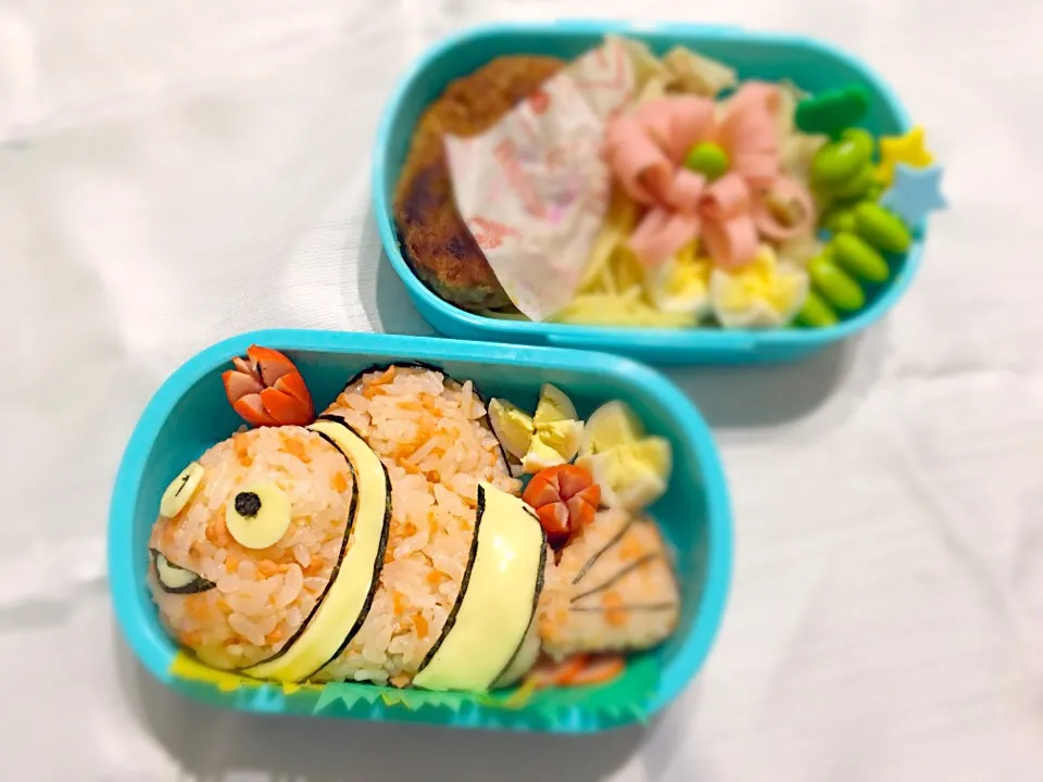 Snapdishの料理写真:ニモ弁当|あきとんとんさん