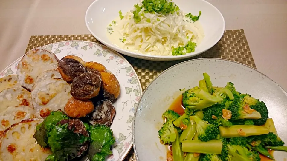 はさみ揚げ定食😋|お母の大皿さん