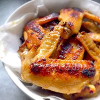 Chicken wings with oyster sauce and honey|naruleさん