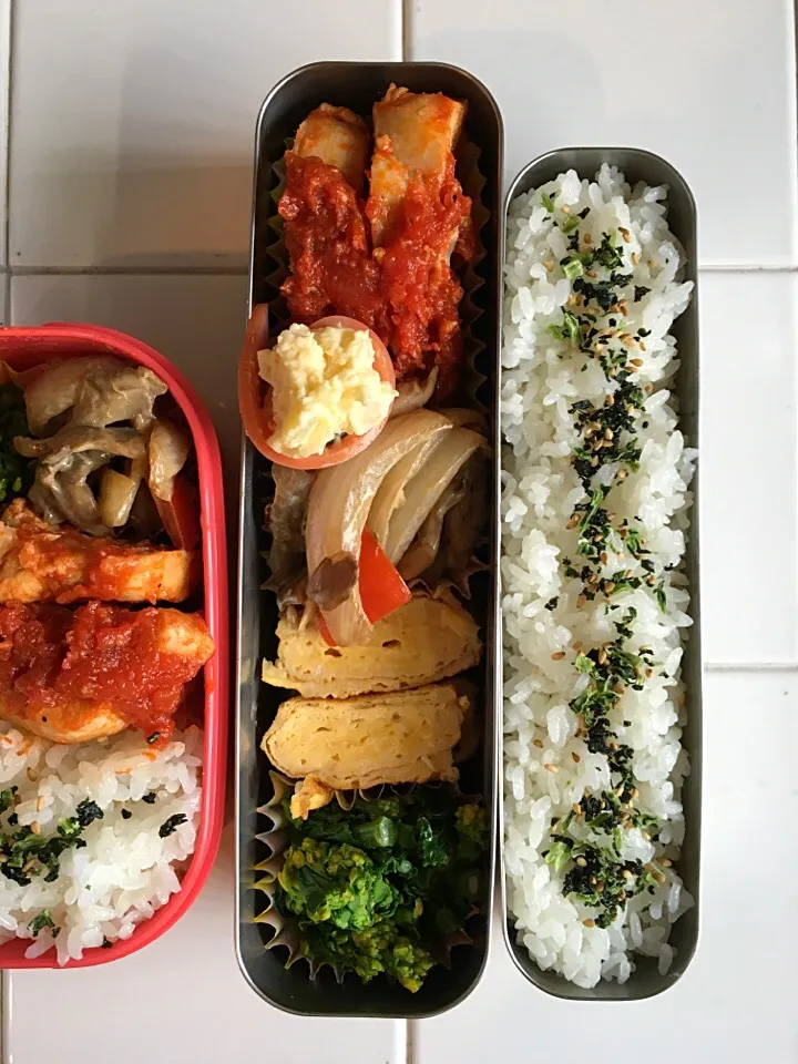 チキンのトマト煮弁当|エミリーさん