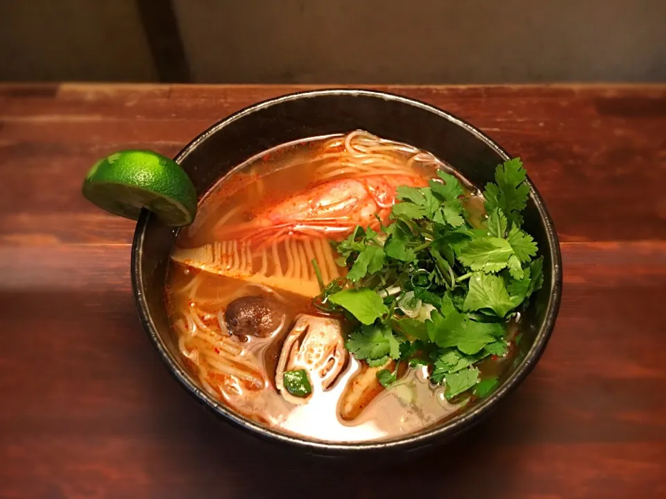 トムヤム温めん1|半田手延べそうめんの店 阿波や壱兆さん