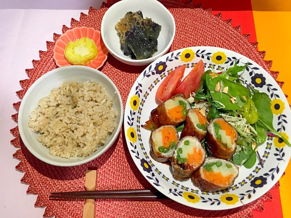 Snapdishの料理写真:豚肉の野菜巻き|yuuさん