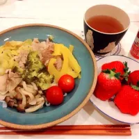 Snapdishの料理写真:温野菜♡|みいこ〜。さん