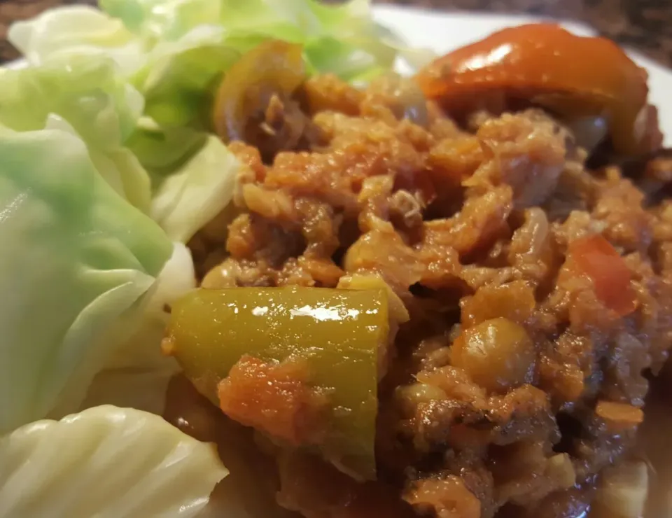 Snapdishの料理写真:Bacalao a la Vizcaina|Cookeatsimplyさん