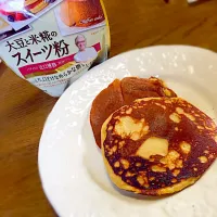 大豆と米麹のスイーツ粉でパンケーキ|toitoitoiさん