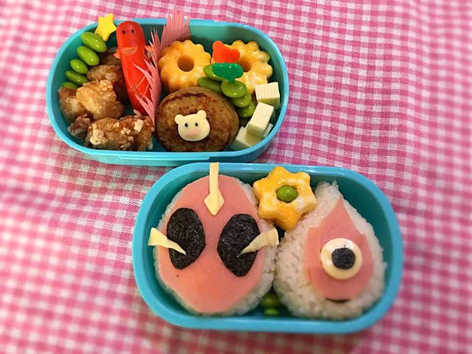 仮面ライダー ゴースト！弁当|あきとんとんさん