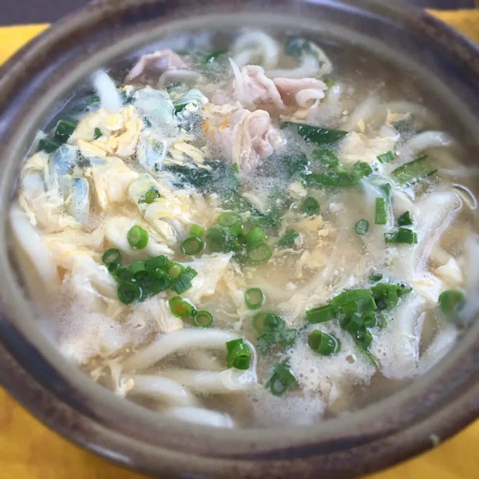 Snapdishの料理写真:かき玉あんかけうどん|純さん