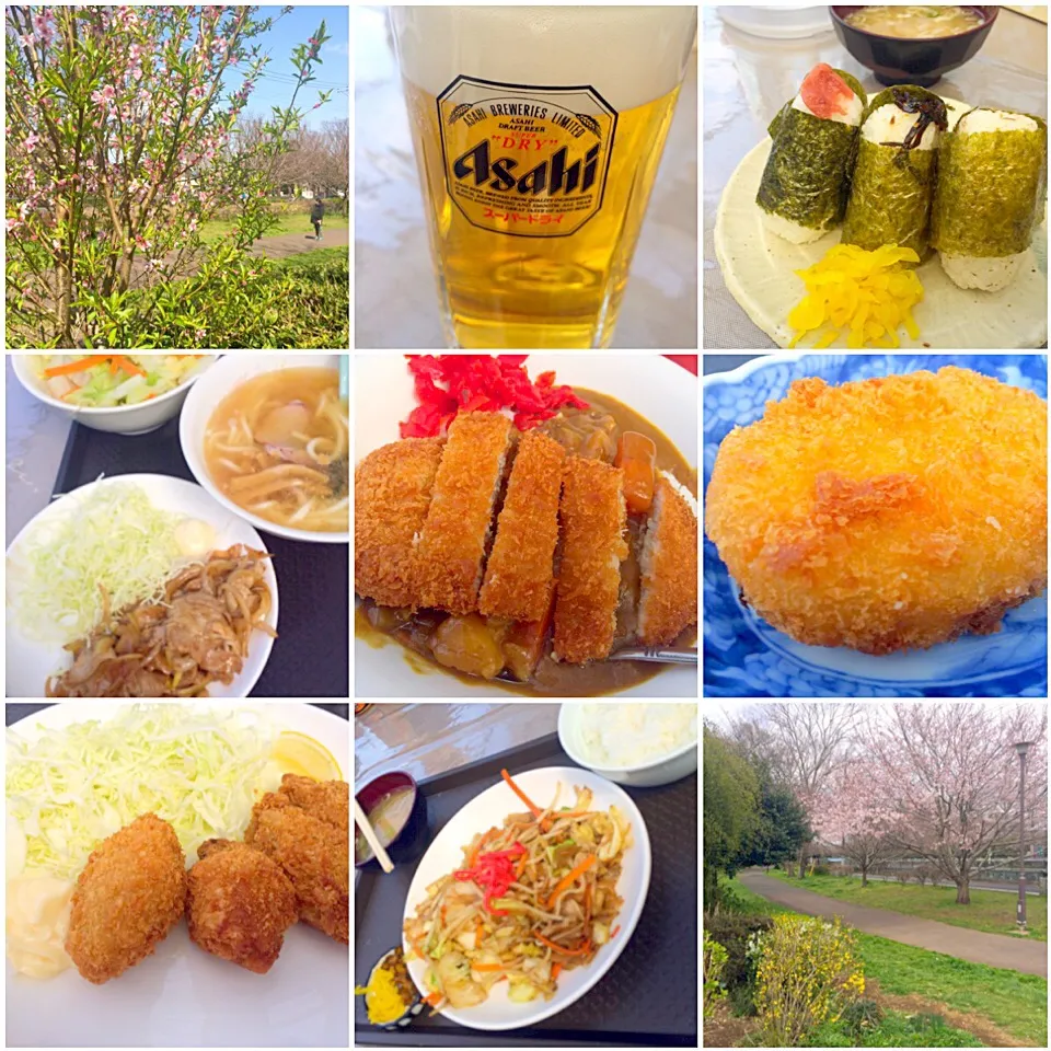 Snapdishの料理写真:Cheers🍻日が照って暖かくなってきた🌸|🌈Ami🍻さん