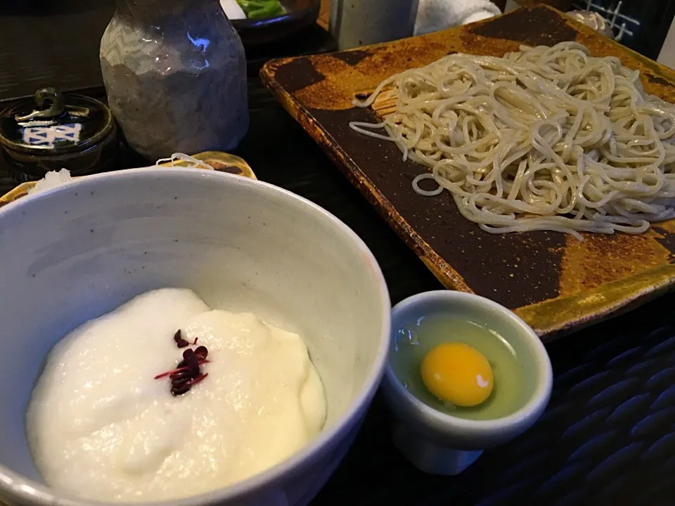 Snapdishの料理写真:とろろ蕎麦|hirotomoさん