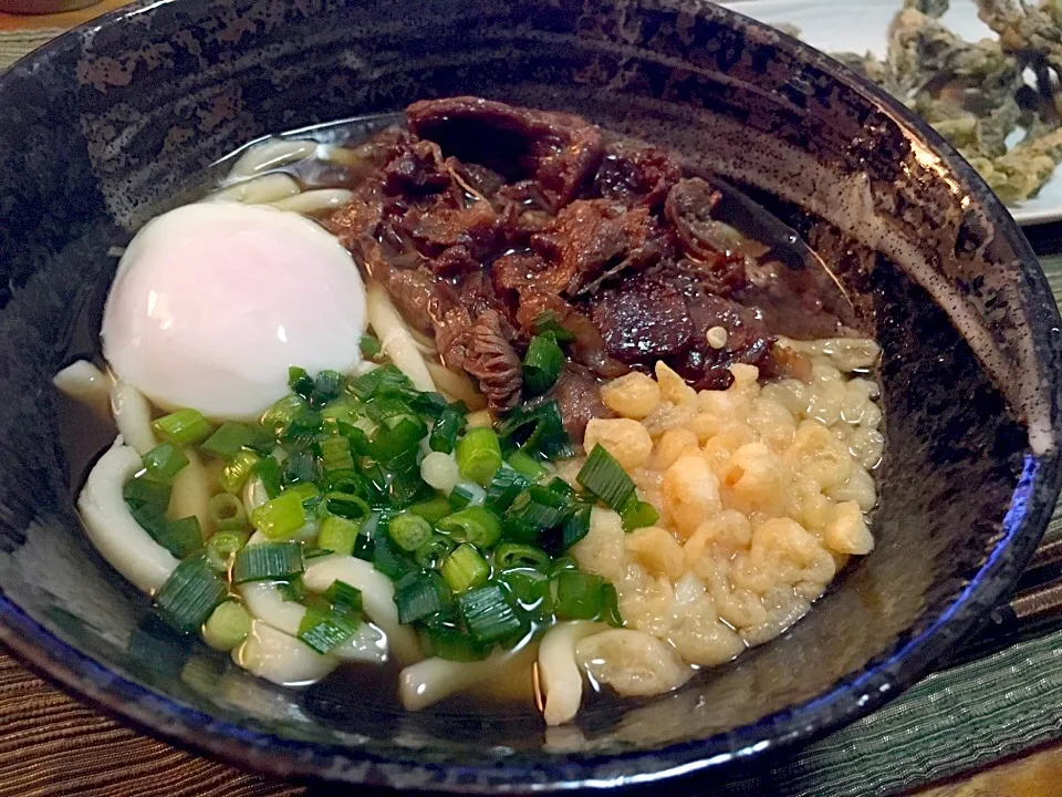 肉玉うどん|しげさんさん