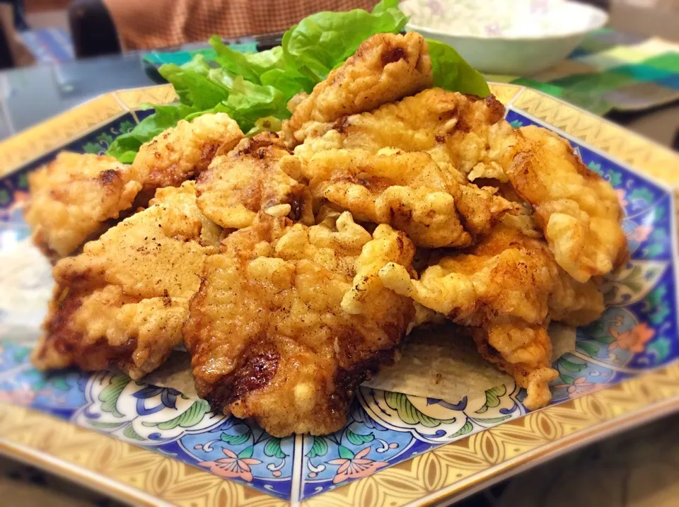 大分県名物「とり天」🐥😋|アライさんさん