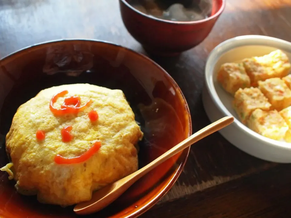 オムライスの朝ごはん。|sachayaさん