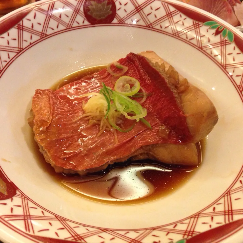 夕食〜金目鯛の煮付け|みゅうさん