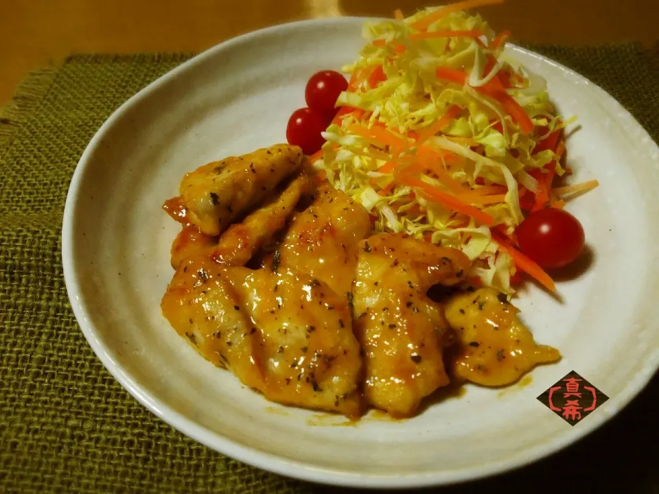 さくちんの簡単 鶏胸肉の味噌マヨ焼き🎶リピ🎵|真希さん