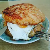 Snapdishの料理写真:ライスバーガー|massan77さん