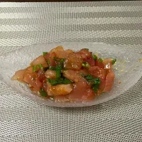 マグロの切り落とし一品料理|花京院倫明さん