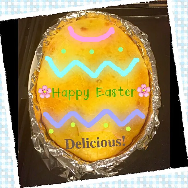 🌸Happy Easter Egg Cheese Cake🌸|rinnさん