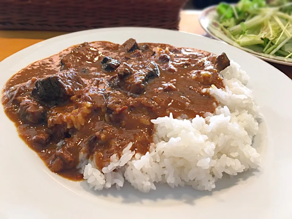 牛ホホの赤ワイン煮込みカレー|chan mitsuさん