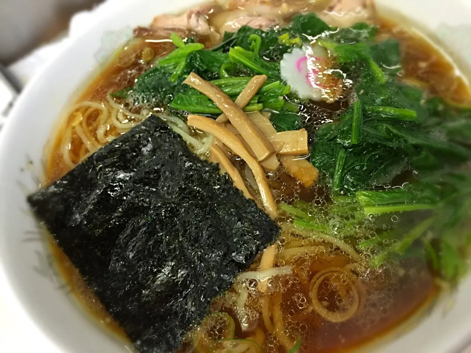 ラーメン大ほうれん草100@青島食堂|らーめん好き！さん